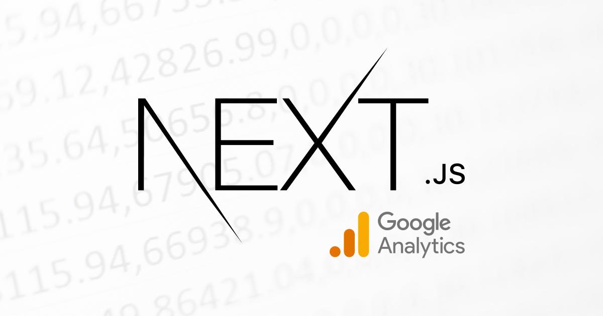 Подключение Google Analytics (GA4) в Next.js - обложка записи блога frontend-разработчика sereja-art