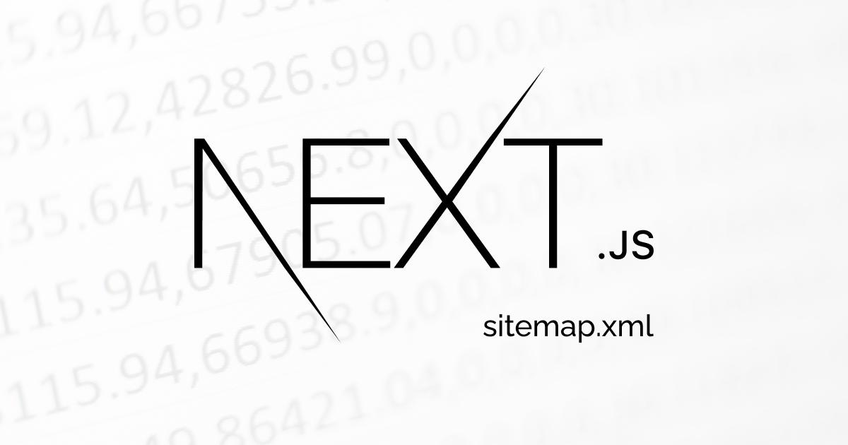 Генерируем sitemap.xml в Next.js - обложка записи блога frontend-разработчика sereja-art