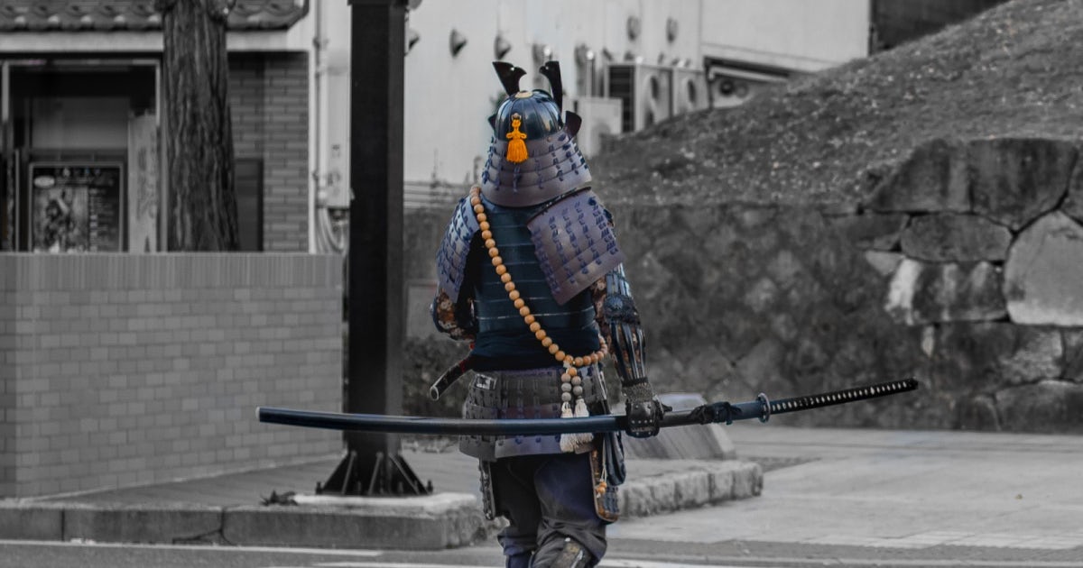 городской самурай картинка